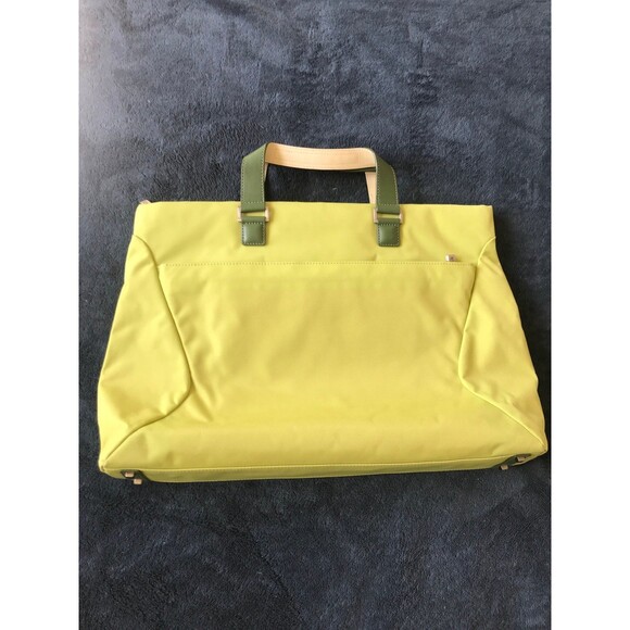 Tumi nylon green laptop case briefcase - Picture 6 of 12